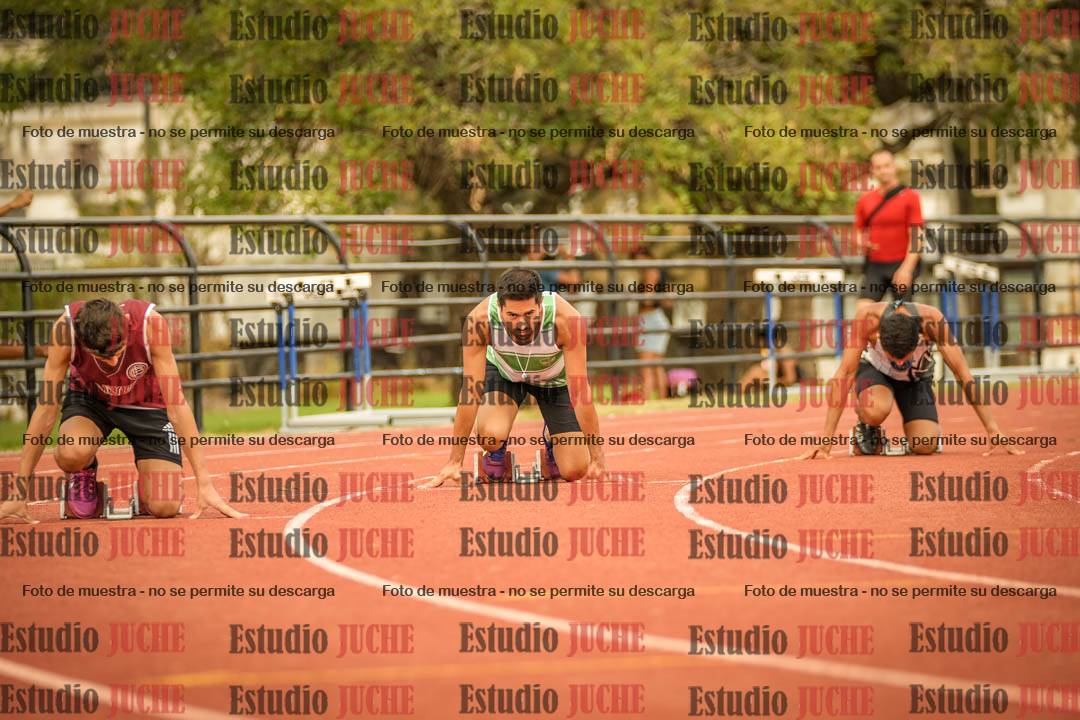 Fotos de los 200 m llanos de varones