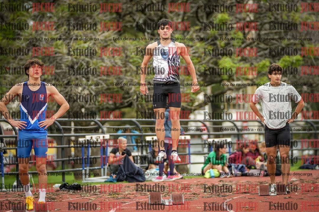 Fotos de los 200 m llanos de varones