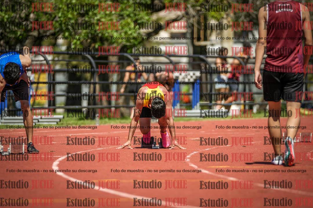 Fotos de los 200 m llanos de varones