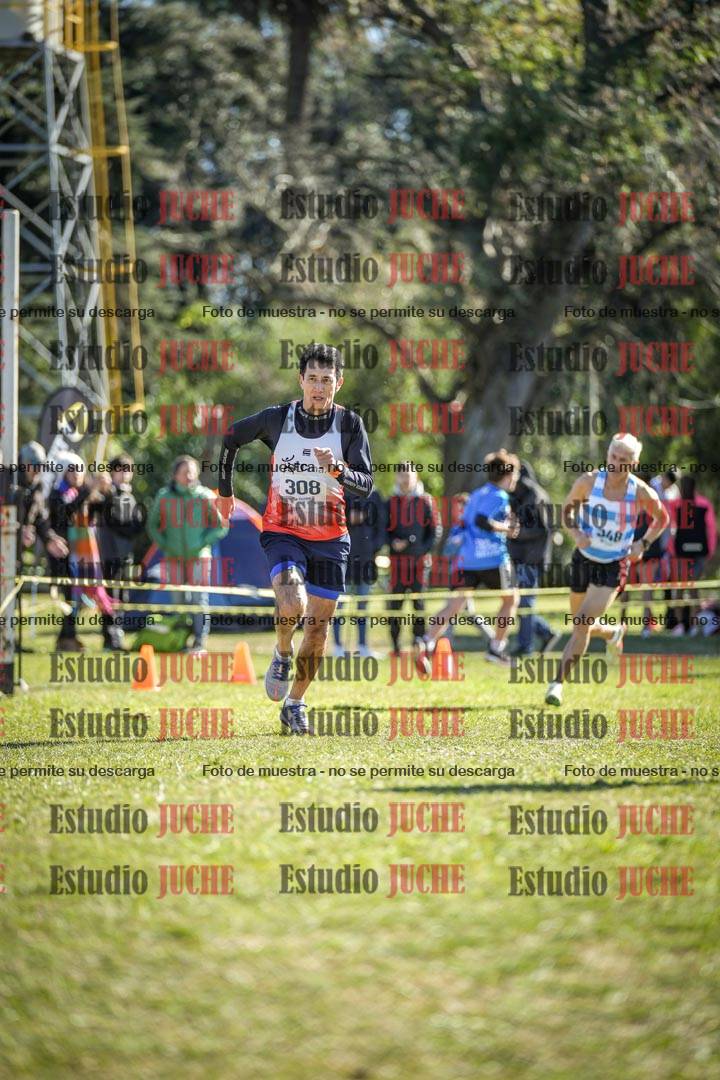 Fotos de la llegada del cross de 1500 m