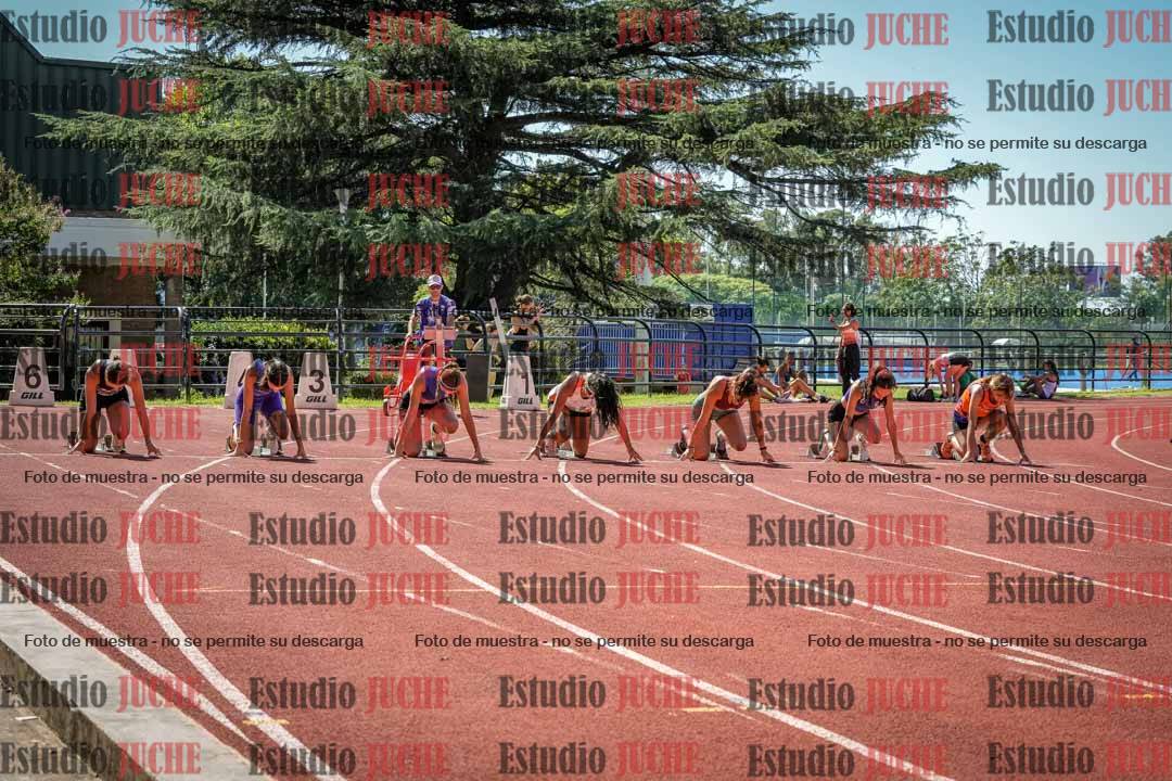 Fotos de los 100 m llanos de mujeres