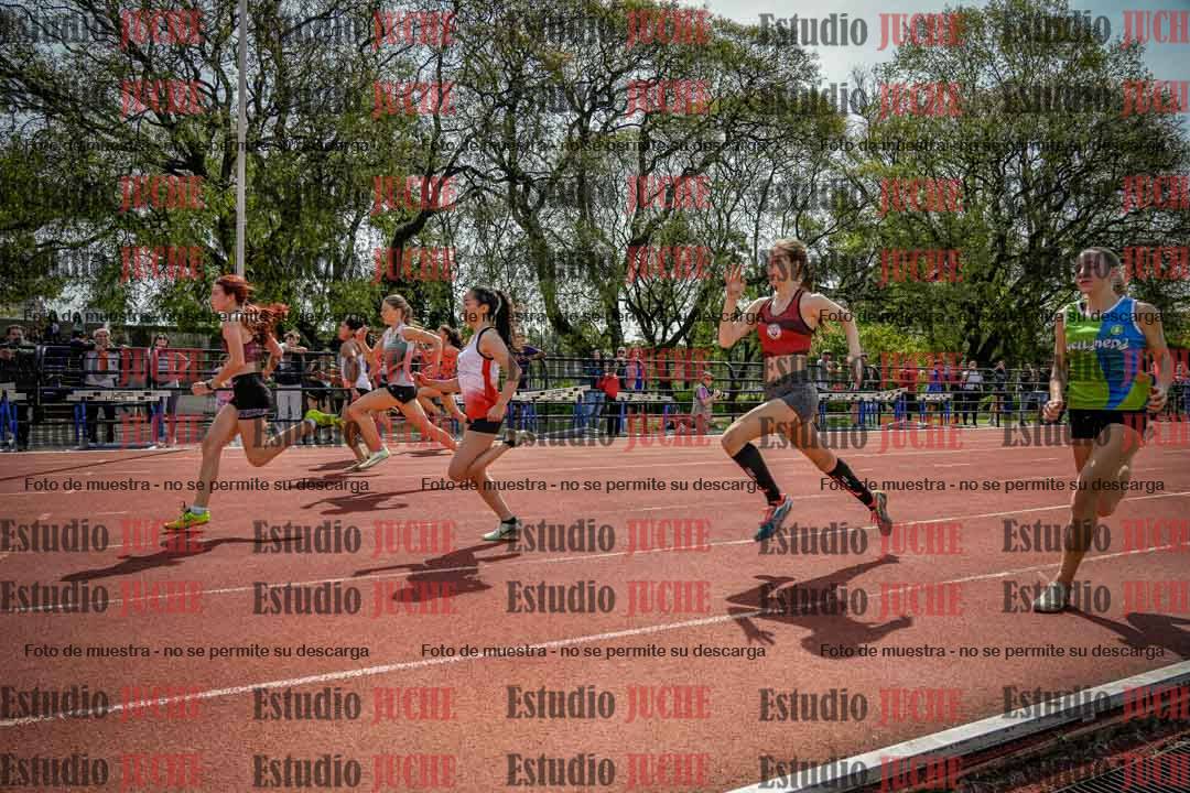 Fotos de los 80 m llanos de mujeres - FINAL