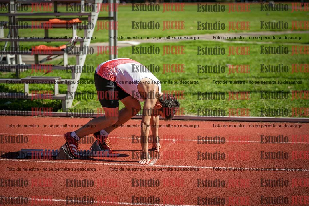Fotos de los 200 m llanos de varones
