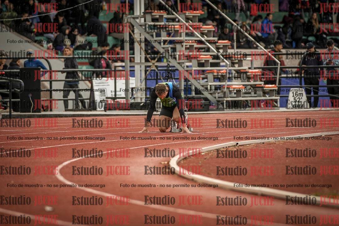 Fotos de los 400 m llanos de varones