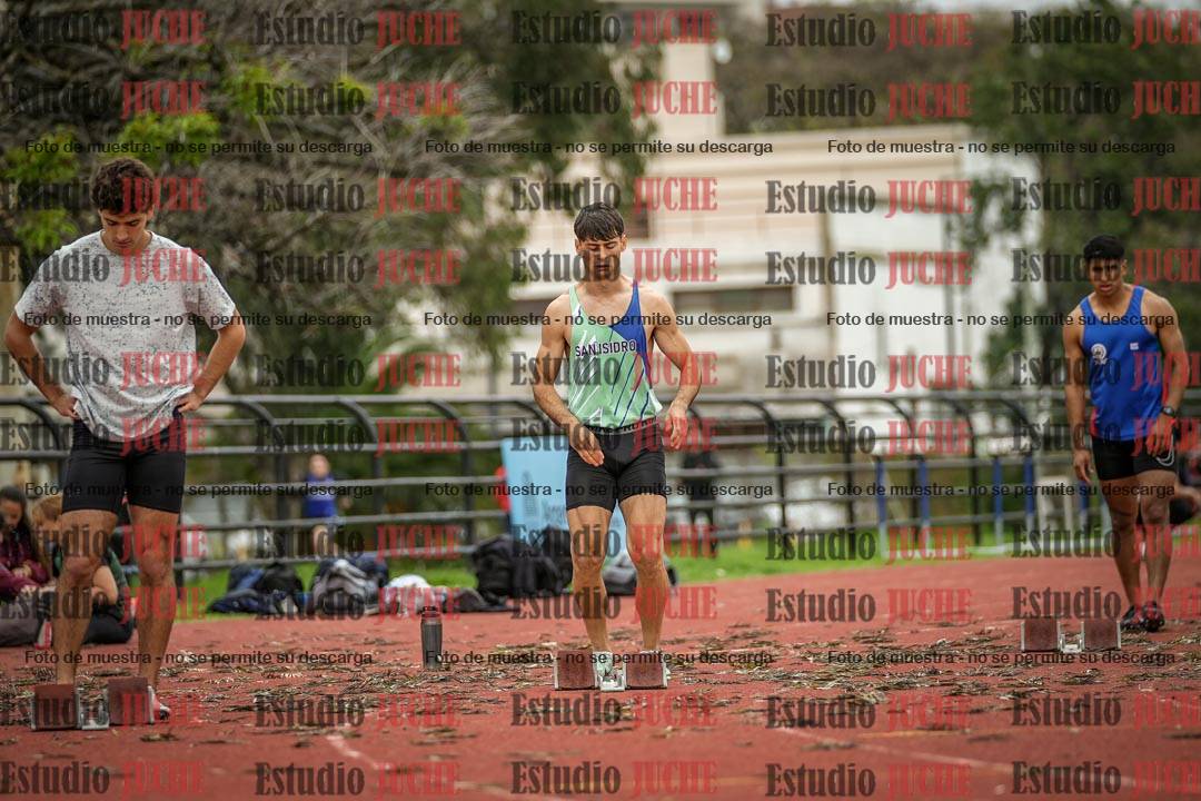 Fotos de los 200 m llanos de varones