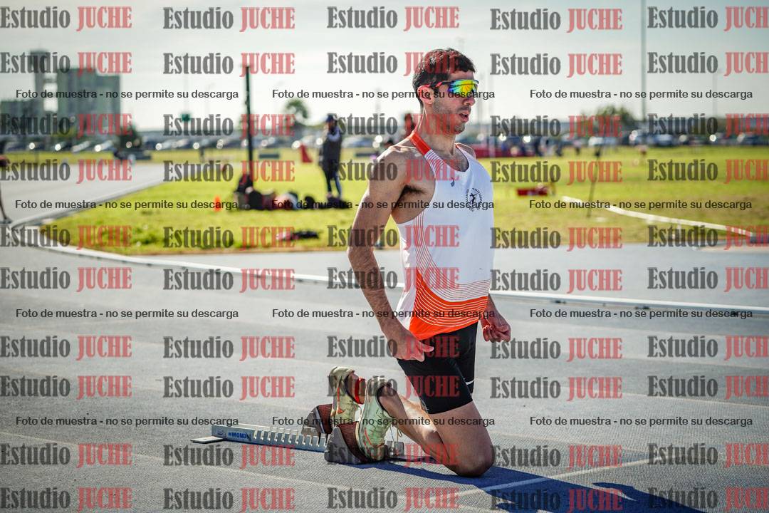 Fotos de los 400 m llanos de varones