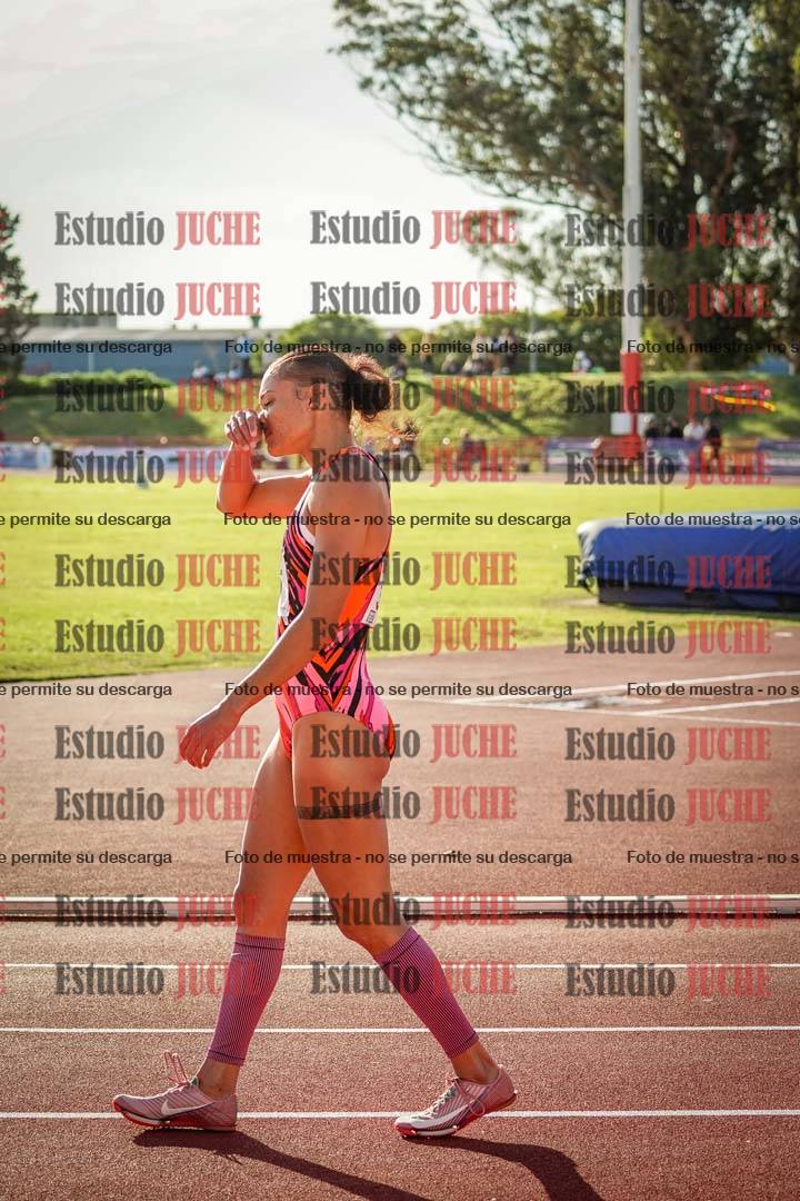 Fotos de los 400 m con vallas de mujeres - FINAL