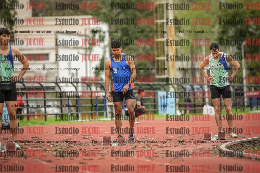 Fotos de los 200 m llanos de varones