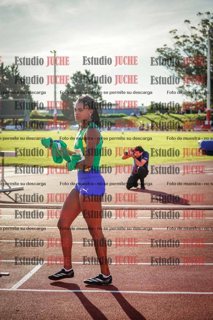 Fotos de los 400 m con vallas de mujeres - FINAL