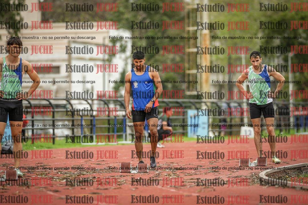 Fotos de los 200 m llanos de varones