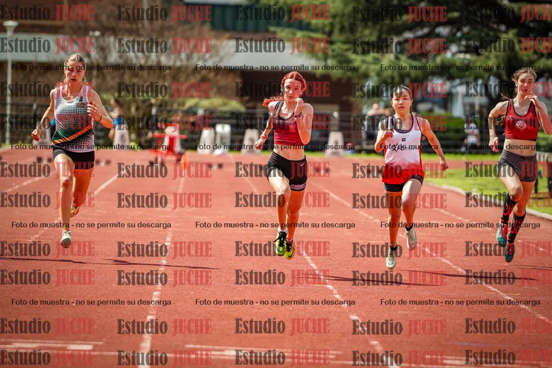 Fotos de los 80 m llanos de mujeres - FINAL