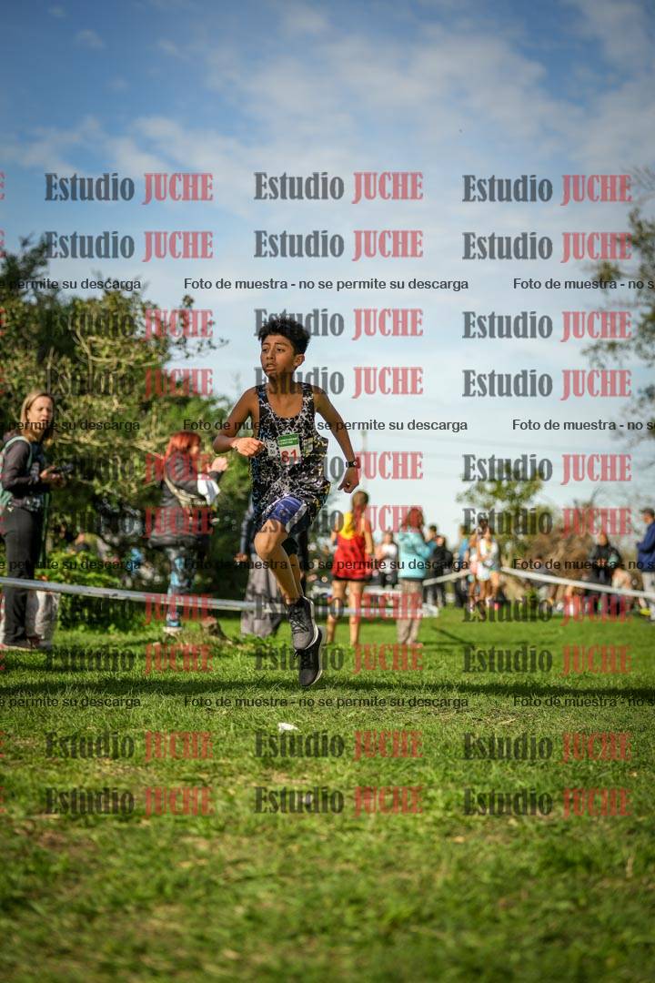Fotos de la llegada del cross de 1000 m