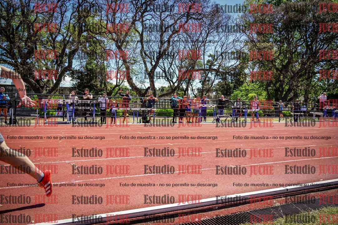 Fotos de los 100 m llanos de varones