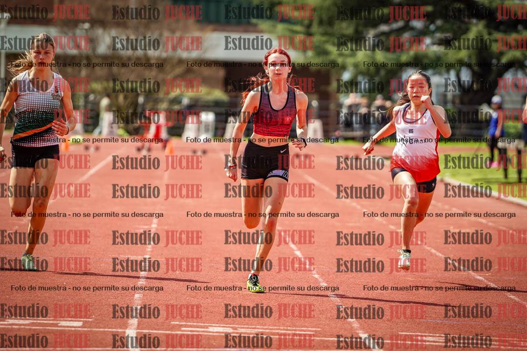 Fotos de los 80 m llanos de mujeres - FINAL