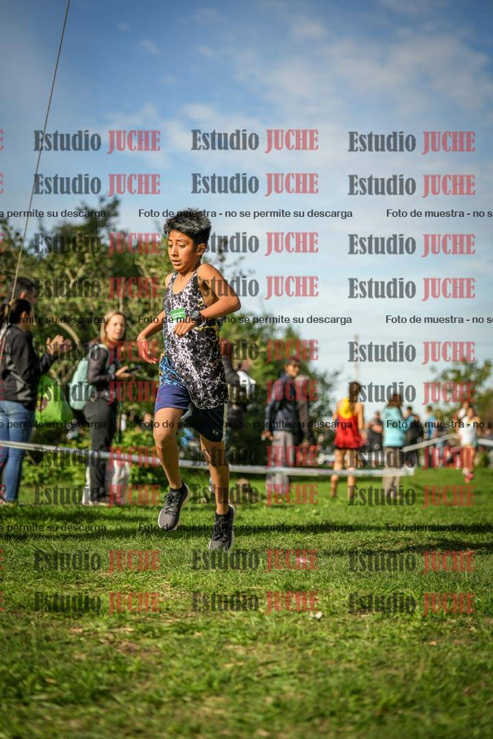 Fotos de la llegada del cross de 1000 m