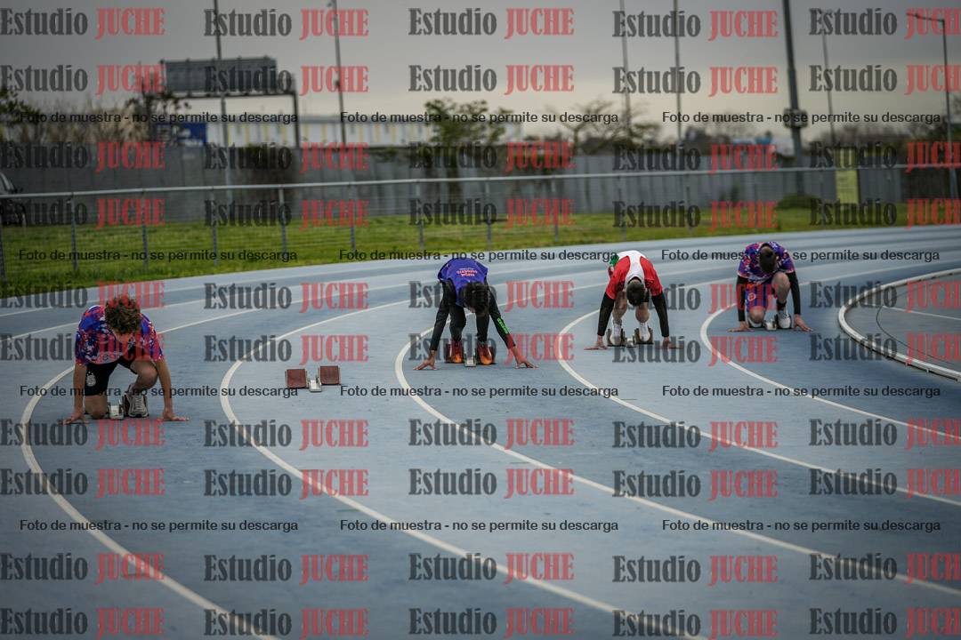 Fotos de los 150 m llanos de varones - U14