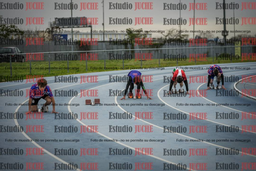 Fotos de los 150 m llanos de varones - U14