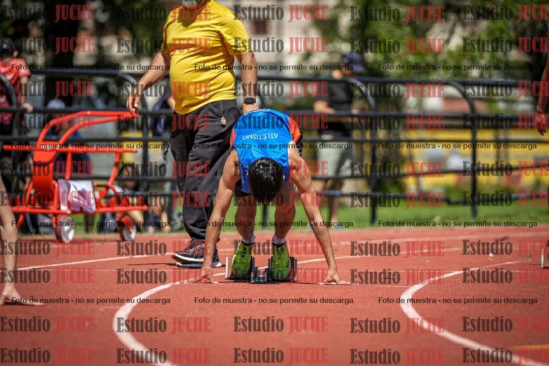 Fotos de los 200 m llanos de varones