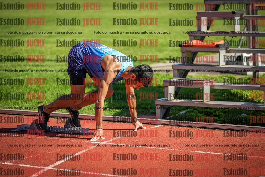 Fotos de los 200 m llanos de varones