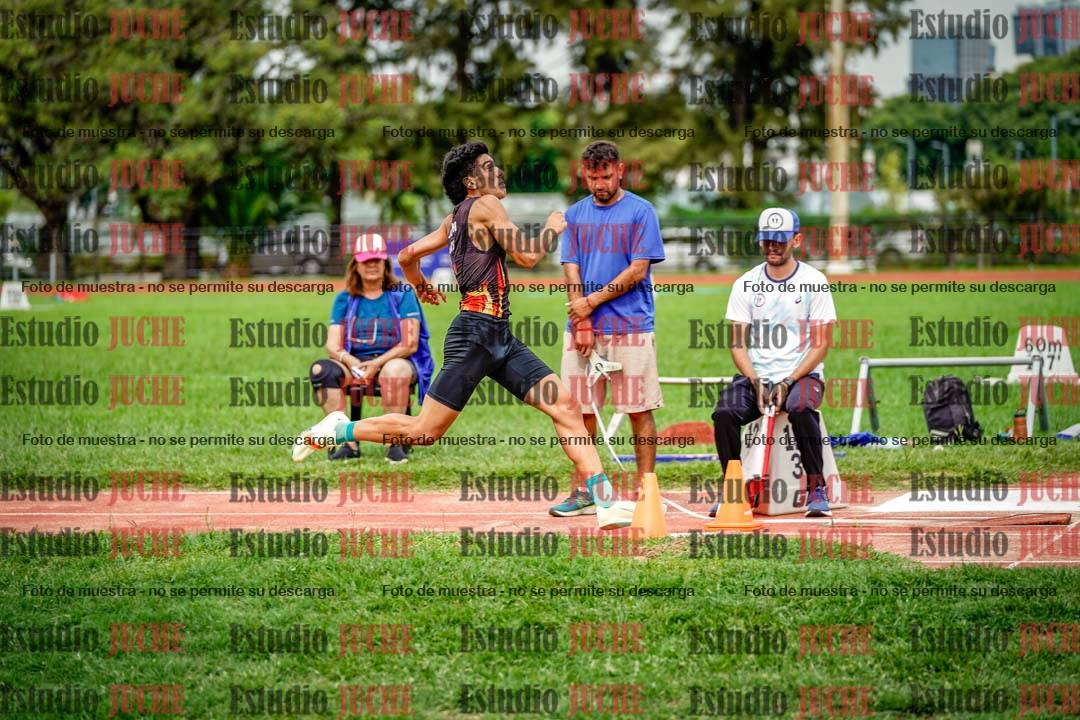 Fotos del salto en largo de varones - decatlón 2