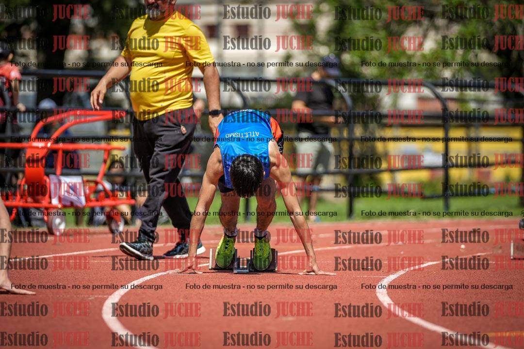 Fotos de los 200 m llanos de varones