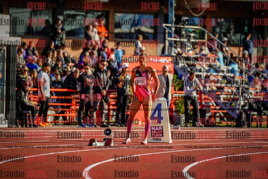 Fotos de los 400 m con vallas de mujeres - FINAL