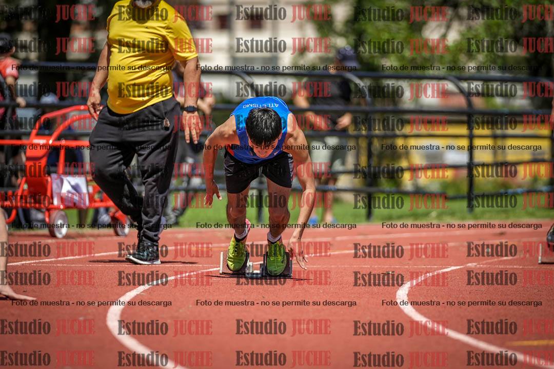 Fotos de los 200 m llanos de varones