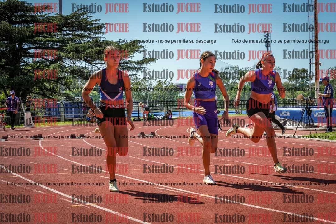 Fotos de los 100 m llanos de mujeres