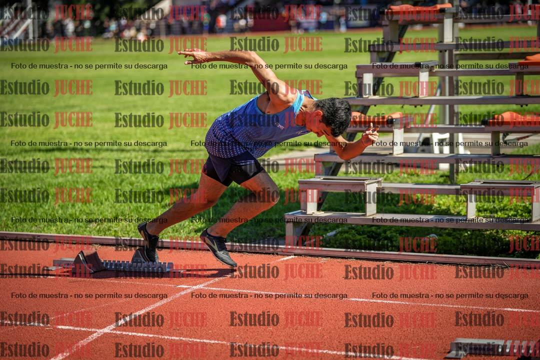 Fotos de los 200 m llanos de varones