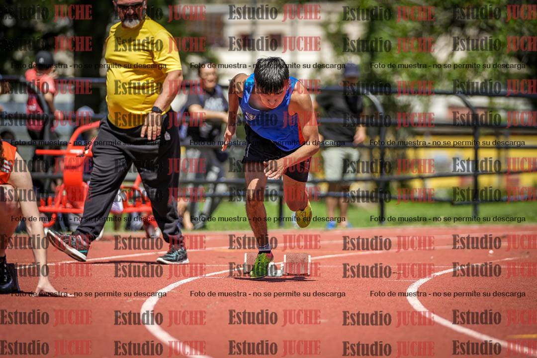 Fotos de los 200 m llanos de varones
