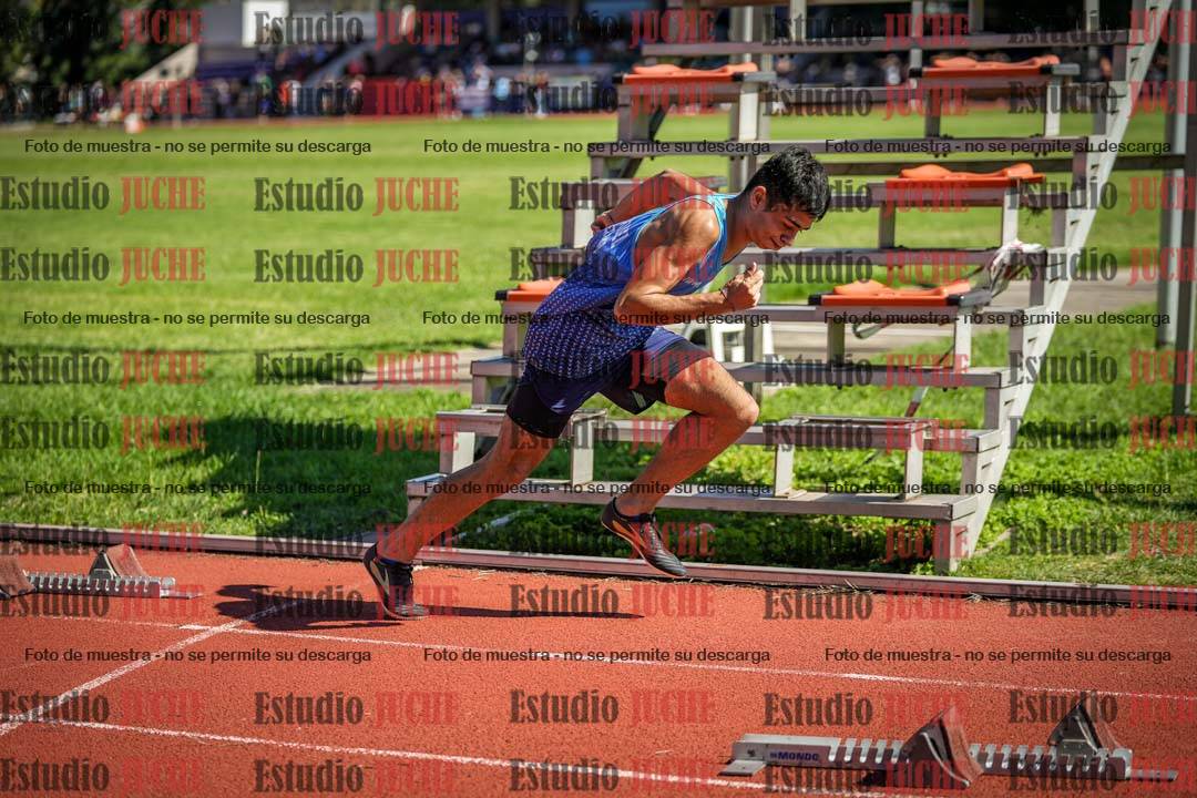Fotos de los 200 m llanos de varones