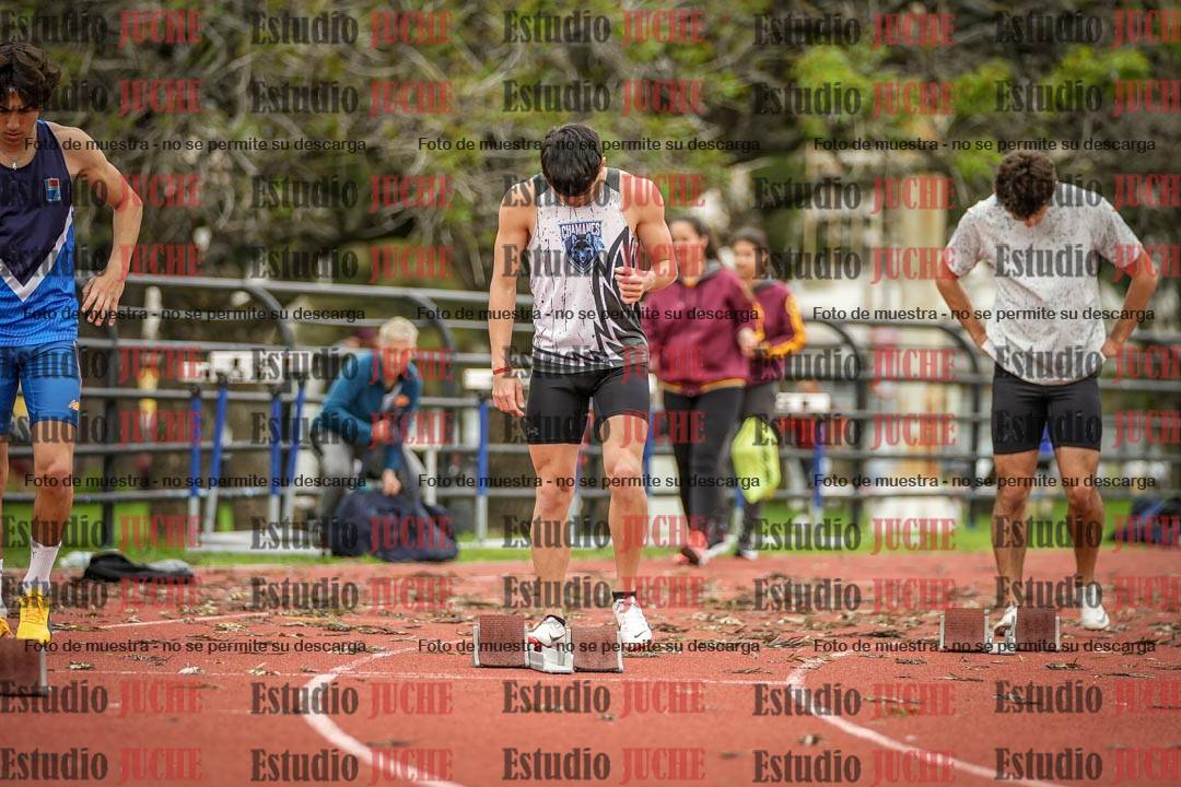 Fotos de los 200 m llanos de varones