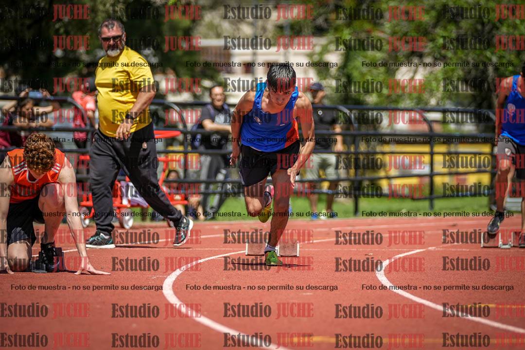 Fotos de los 200 m llanos de varones