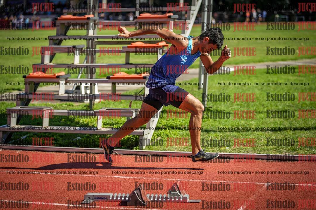 Fotos de los 200 m llanos de varones