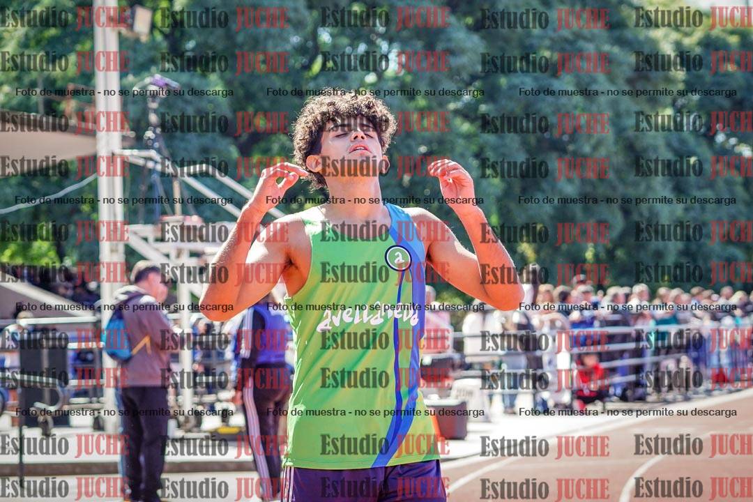 Fotos de los 100 m de varones