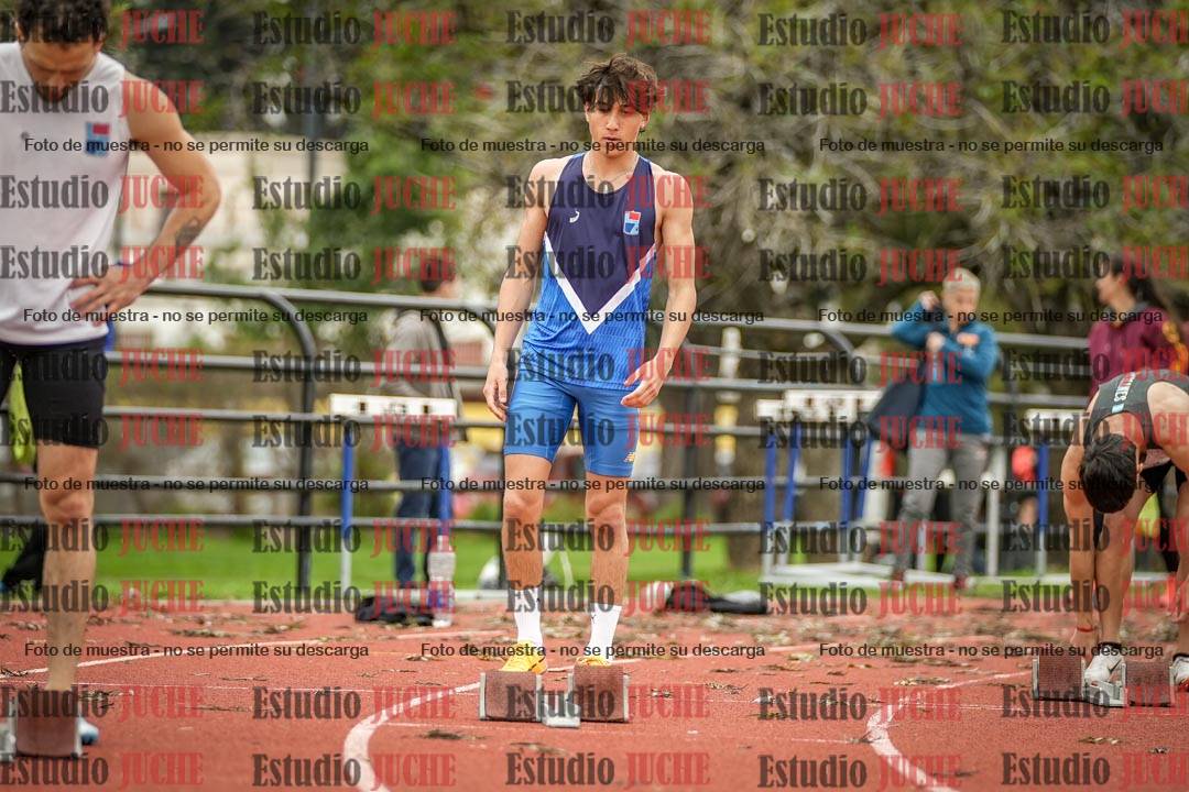 Fotos de los 200 m llanos de varones