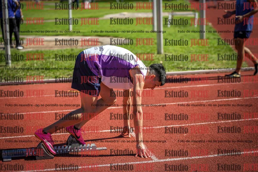 Fotos de los 200 m llanos de varones