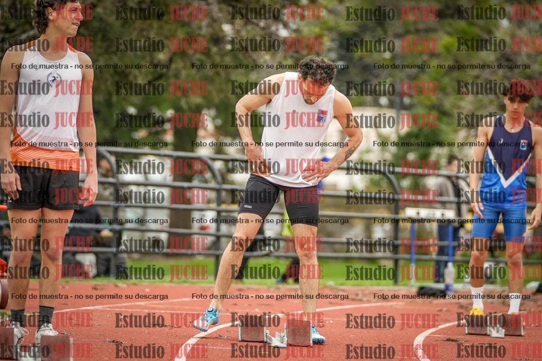 Fotos de los 200 m llanos de varones