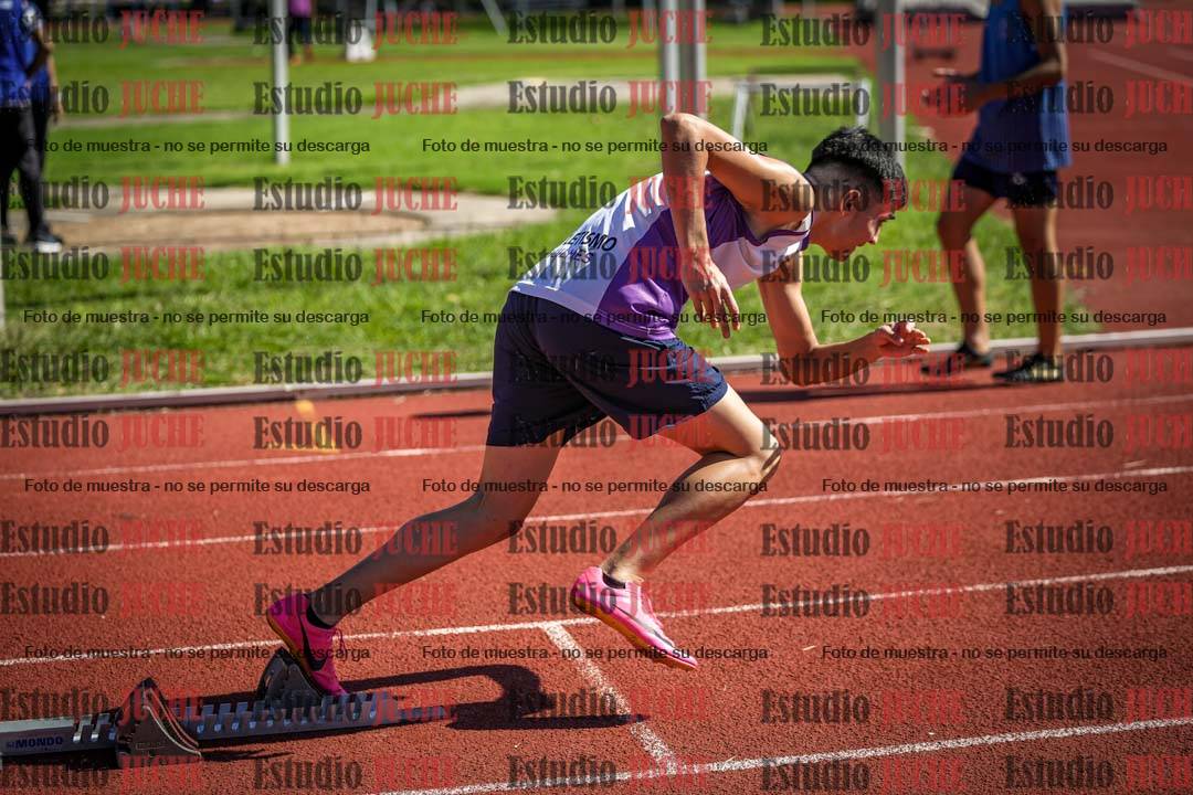 Fotos de los 200 m llanos de varones