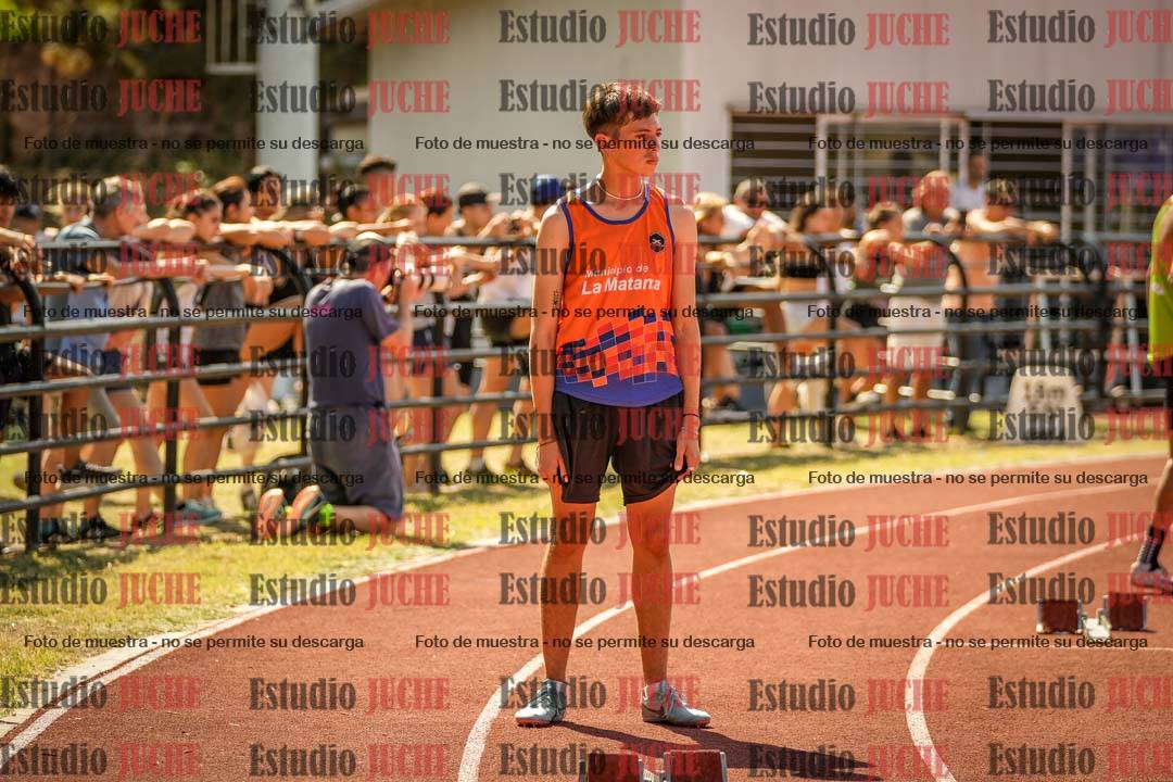 Fotos de los 400 m llanos de varones
