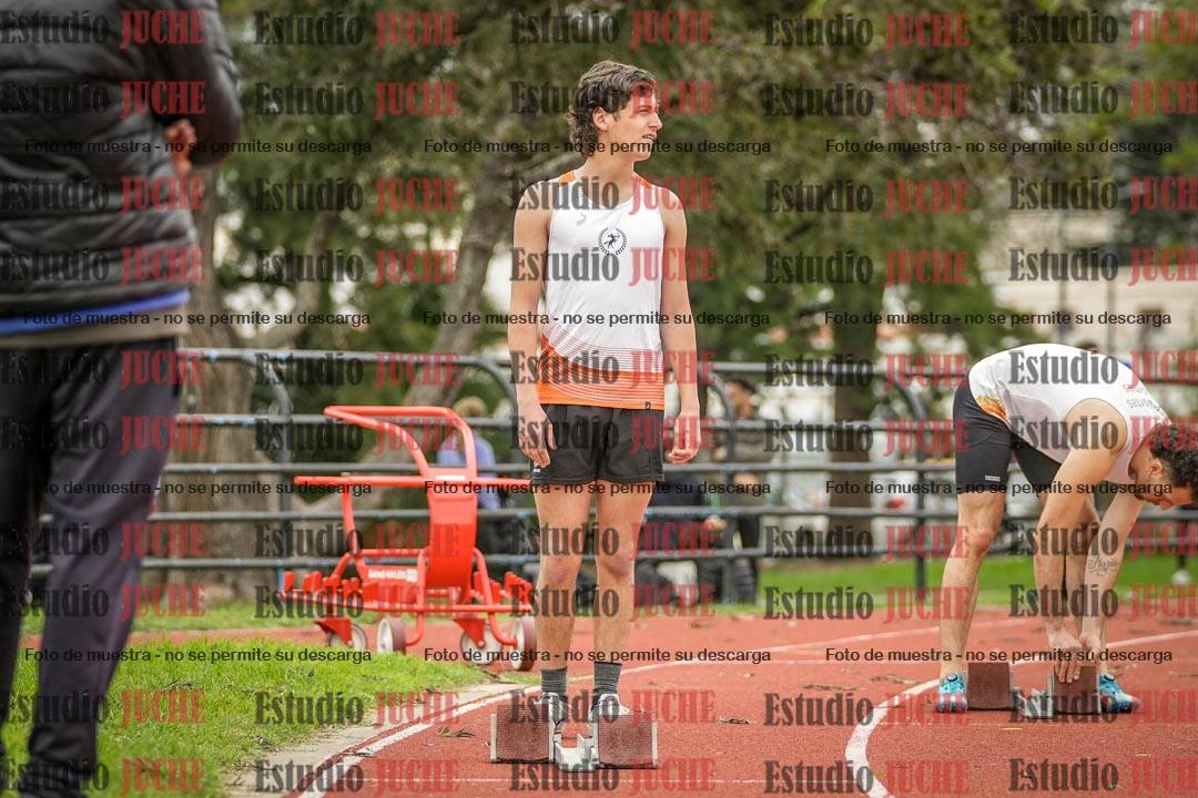 Fotos de los 200 m llanos de varones