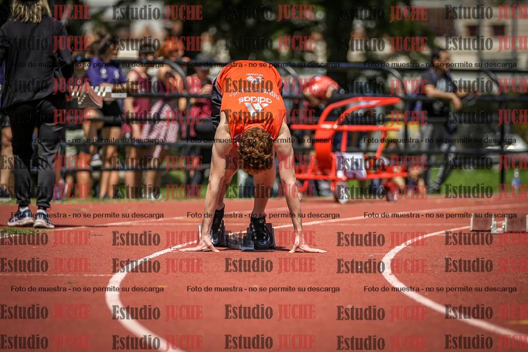 Fotos de los 200 m llanos de varones