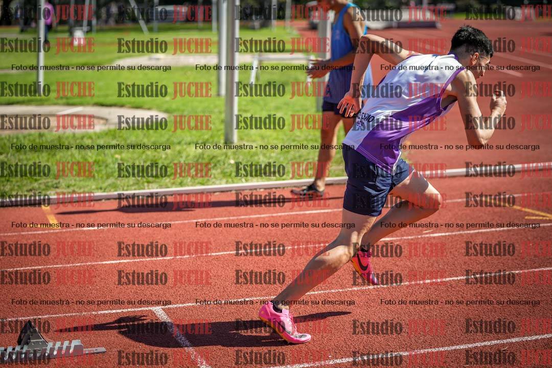 Fotos de los 200 m llanos de varones
