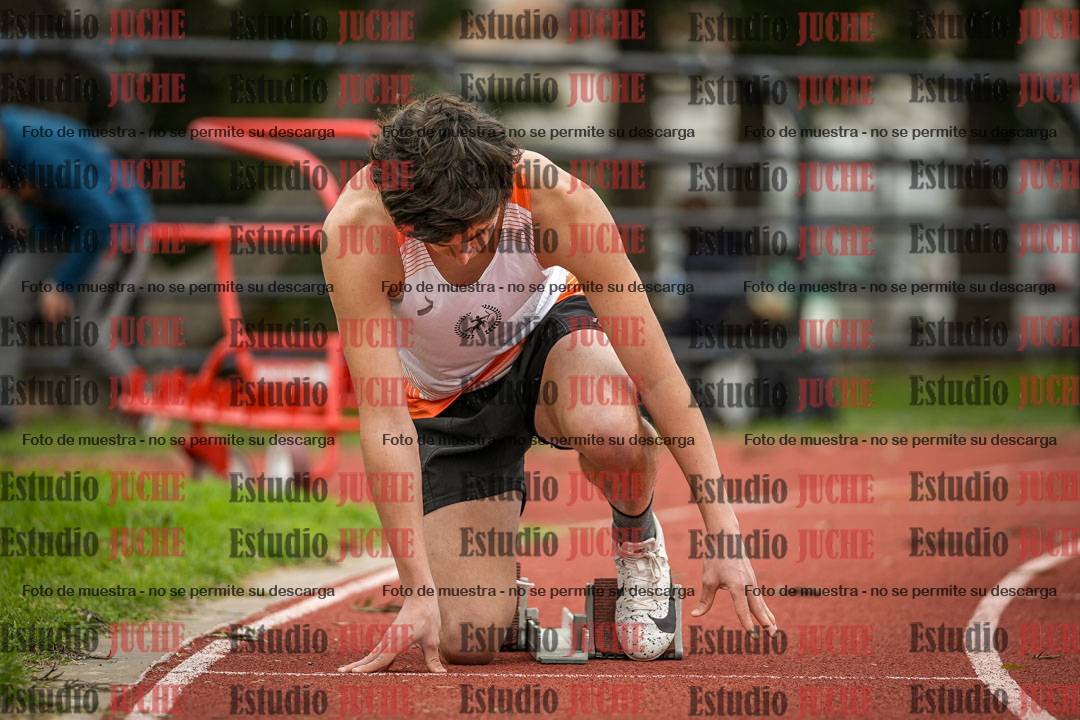 Fotos de los 200 m llanos de varones