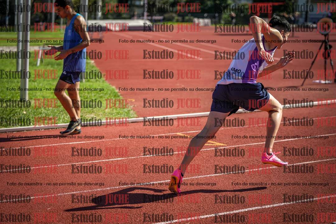 Fotos de los 200 m llanos de varones