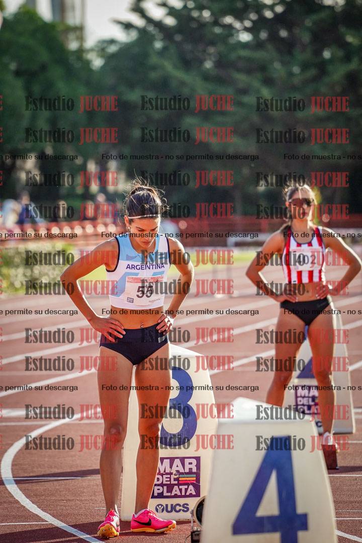 Fotos de los 400 m con vallas de mujeres - FINAL
