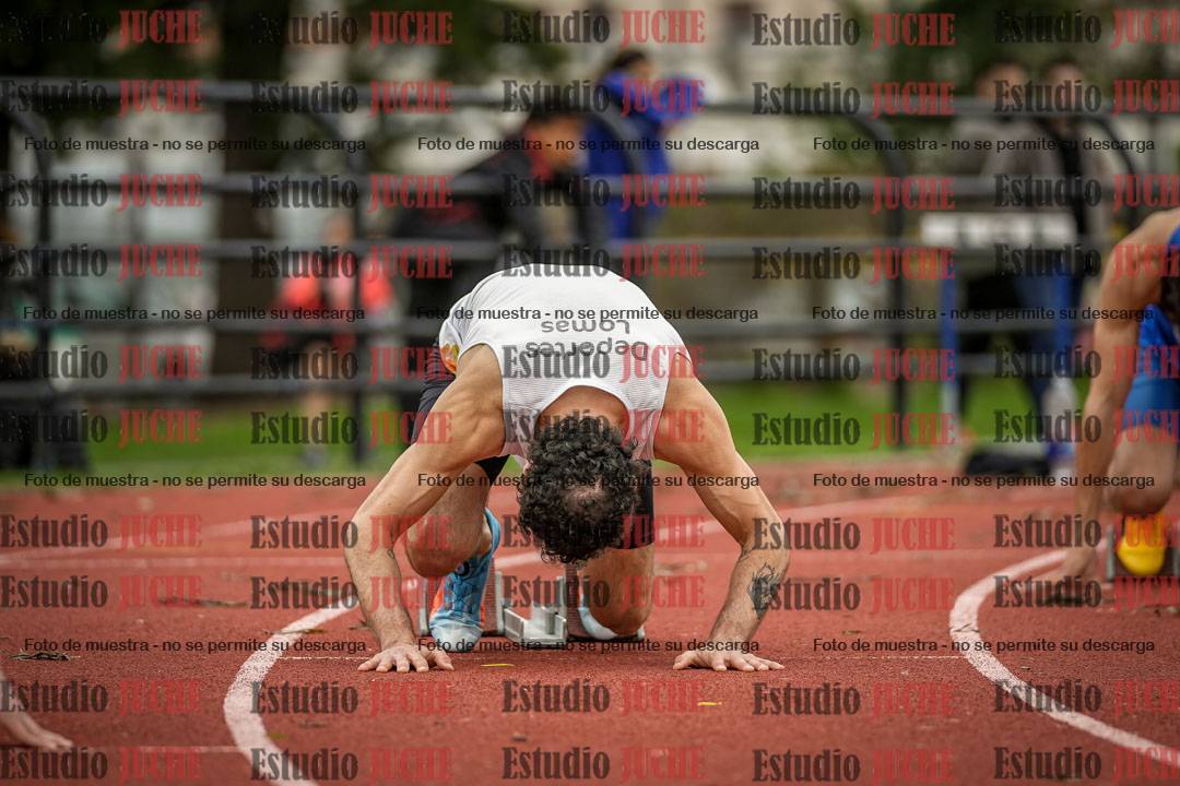 Fotos de los 200 m llanos de varones