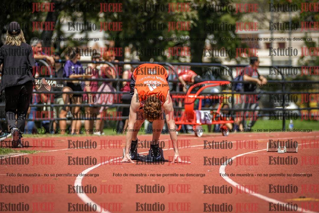 Fotos de los 200 m llanos de varones