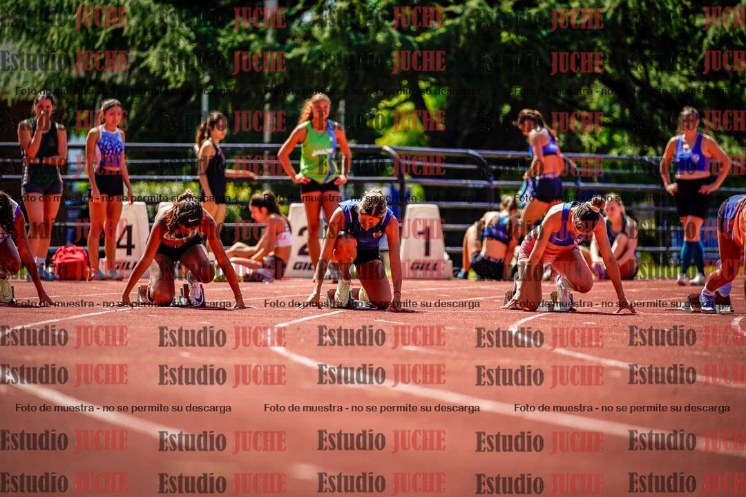 Fotos de los 100 m de mujeres