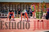 Fotos de los 100 m de varones